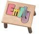 Maple Alexander Puzzle Step Stool Image 3 of 3